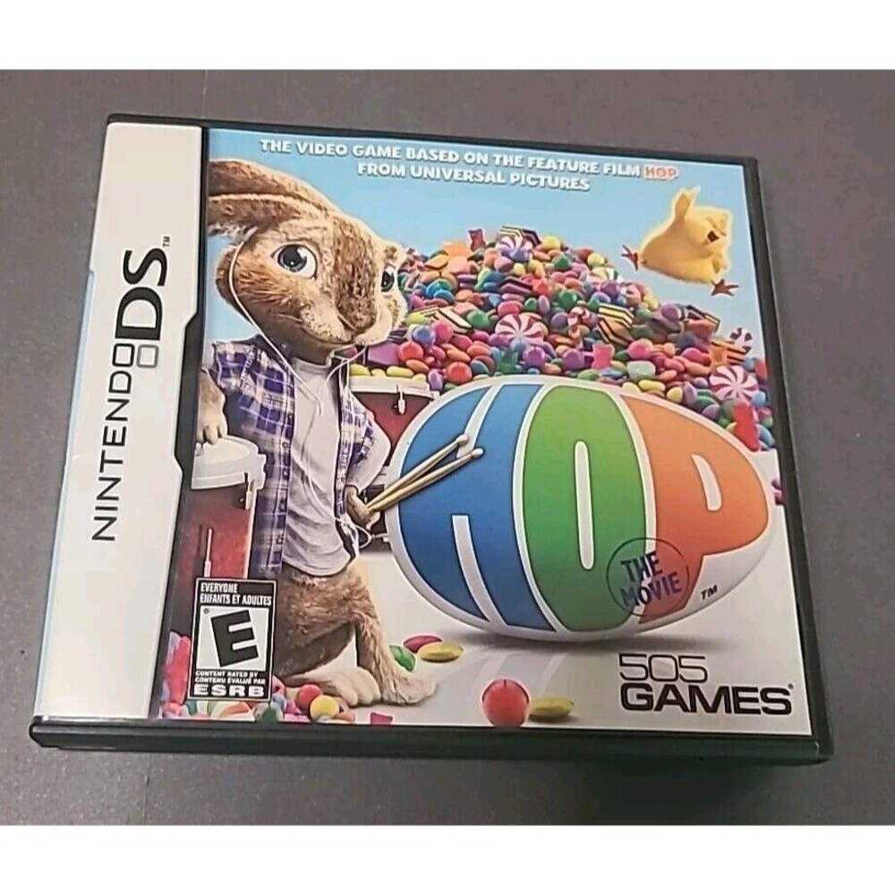 Hop: The Movie Game (Nintendo DS, 2011) Complete with Manual CIB